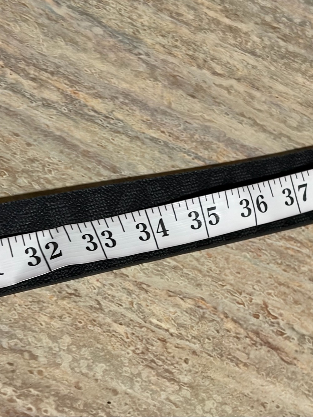 Michael Kors Men's Black Signature MK Silver Color Logo Leather Belt - Picture 7 of 16
